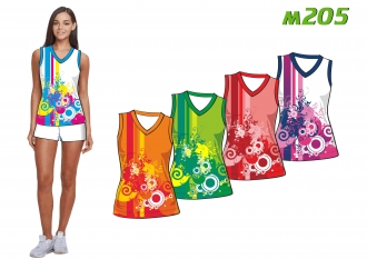 Майка волейбольная 205 женская расцветка4